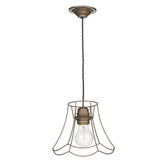 David Hunt Lighting Oregon Single Pendant Small Bronze Pendant   ORE0163